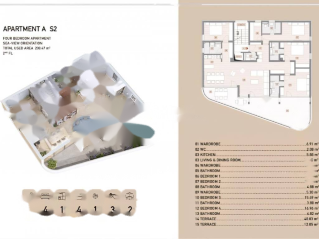 Квартира в Опатии, Хорватия, 155 м² - фото 10