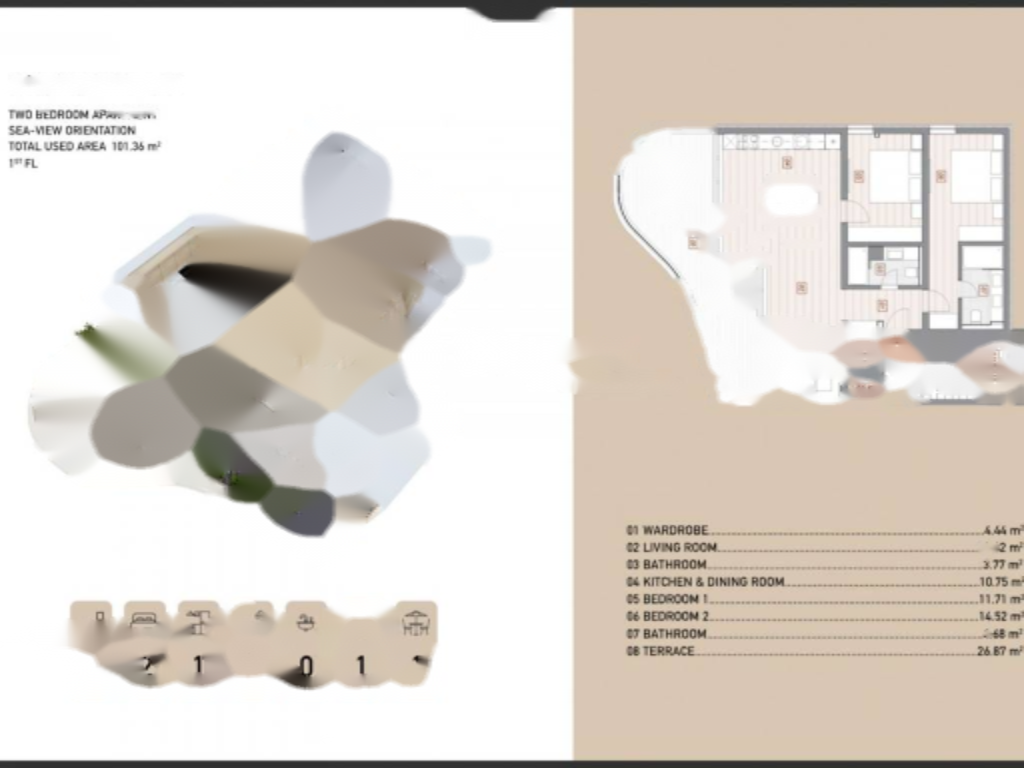 Квартира в Опатии, Хорватия, 74 м² - фото 10