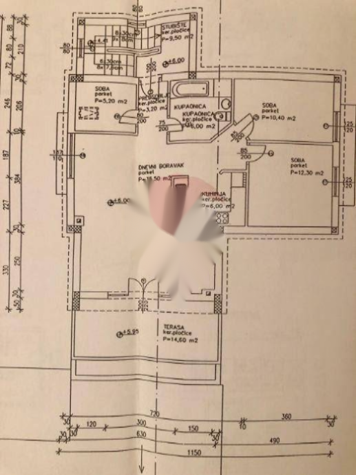 Квартира в Опатии, Хорватия, 101 м² - фото 14