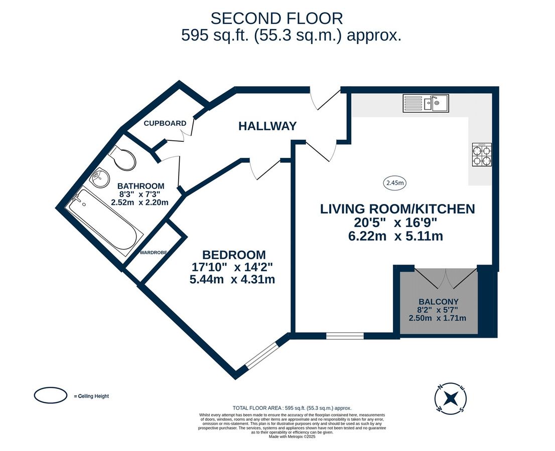 Квартира в Лондоне, Великобритания, 65 м² - фото 17