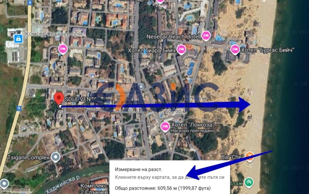 Апартаменты на Солнечном берегу, Болгария, 57 м² - фото 11