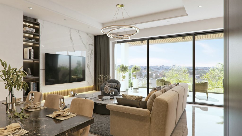 Апартаменты в Ларнаке, Кипр, 64 м² - фото 2