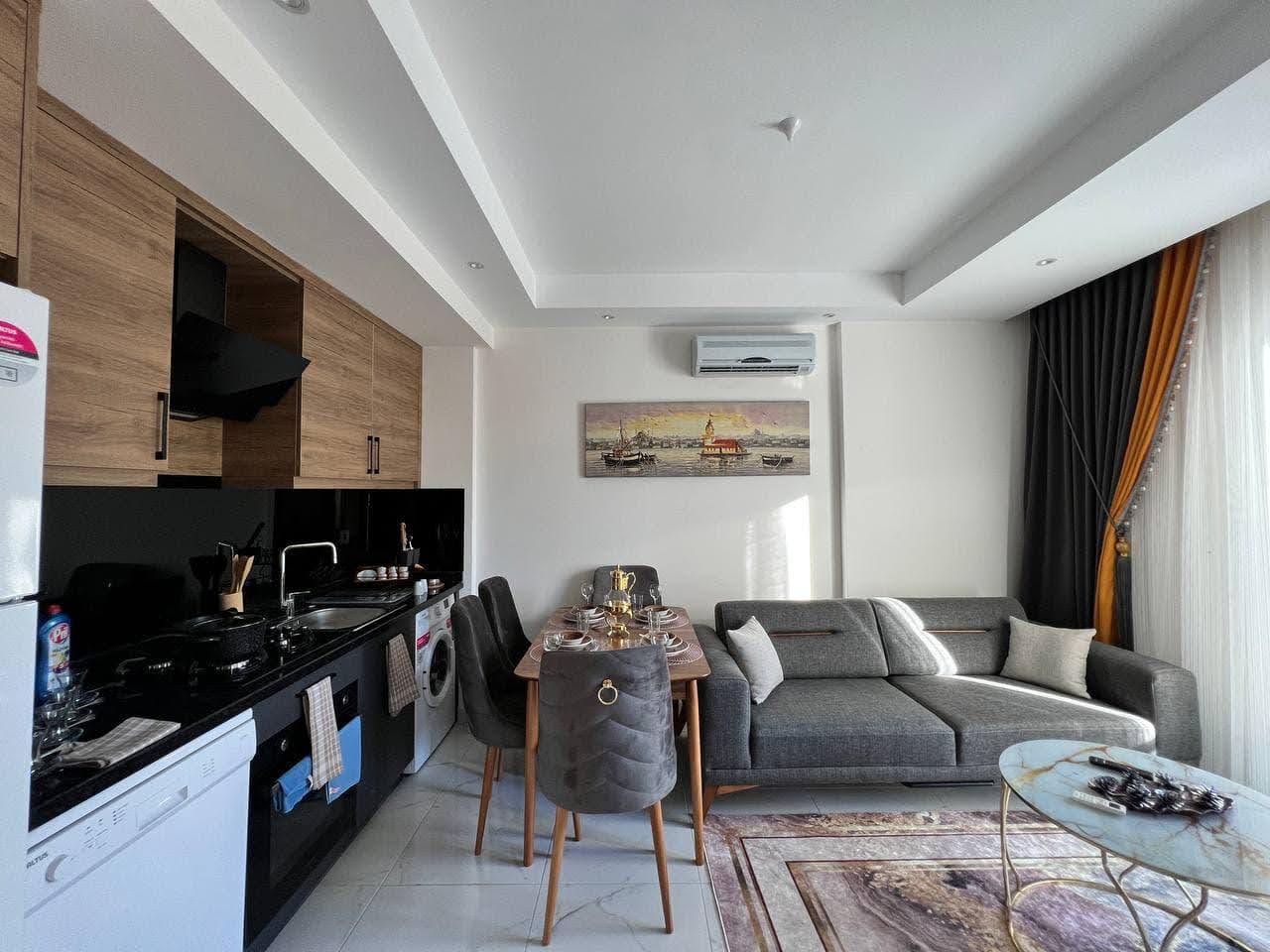 Апартаменты в Алании, Турция, 45 м² - фото 3