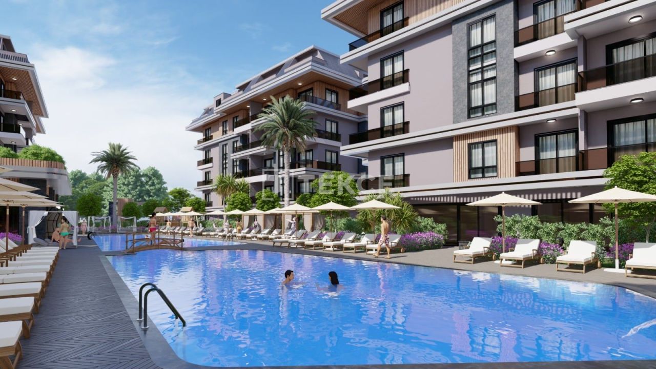 Апартаменты в Алании, Турция, 49 м² - фото 1
