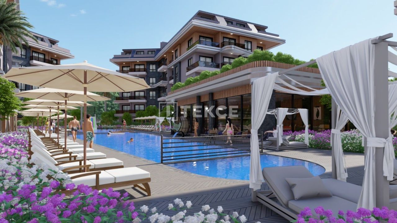 Апартаменты в Алании, Турция, 49 м² - фото 3