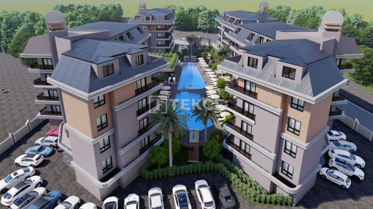 Апартаменты в Алании, Турция, 49 м² - фото 4