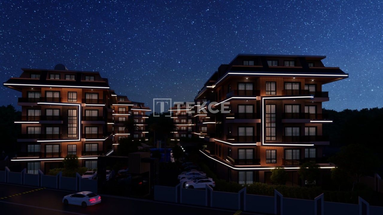 Апартаменты в Алании, Турция, 49 м² - фото 8