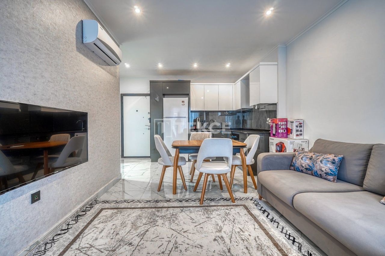 Апартаменты в Алании, Турция, 56 м² - фото 9