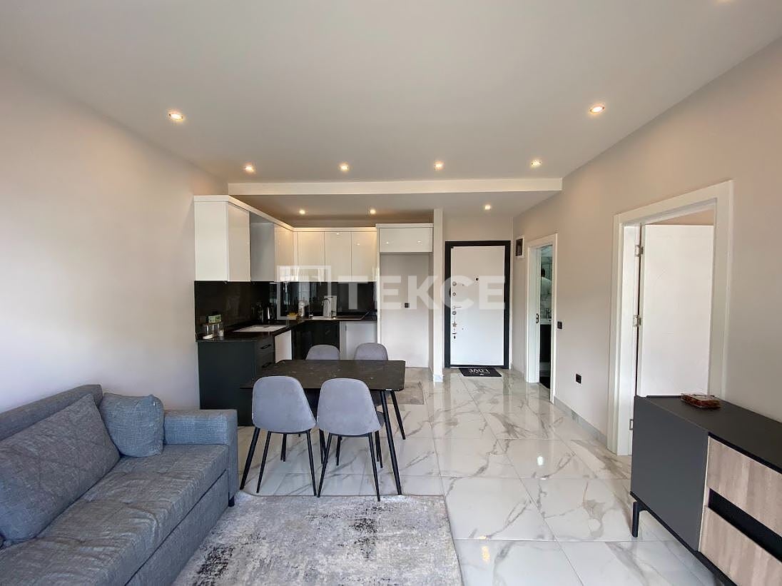 Апартаменты в Алании, Турция, 55 м² - фото 10