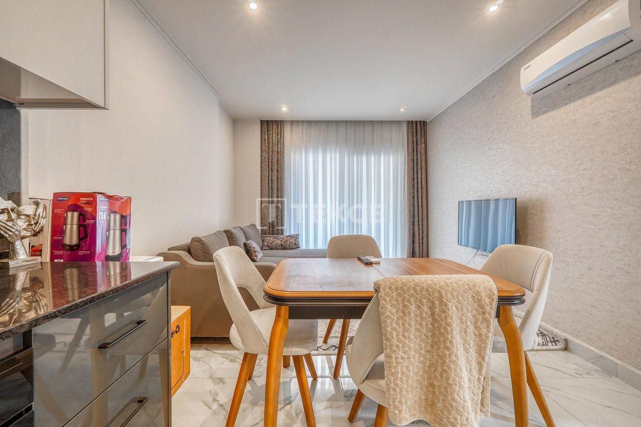 Апартаменты в Алании, Турция, 56 м² - фото 10