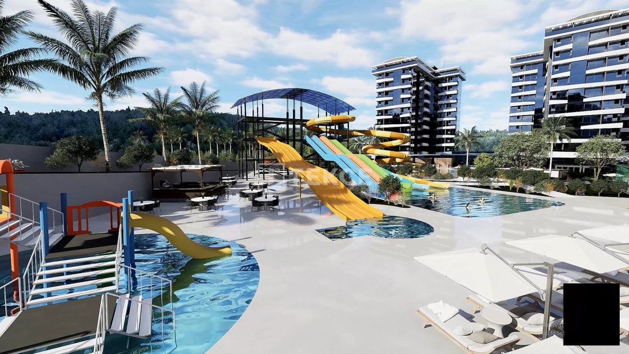 Апартаменты в Алании, Турция, 50 м² - фото 10