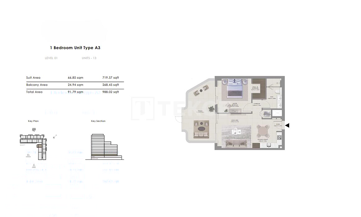 Апартаменты Мина Рашид, ОАЭ, 225 м² - фото 11
