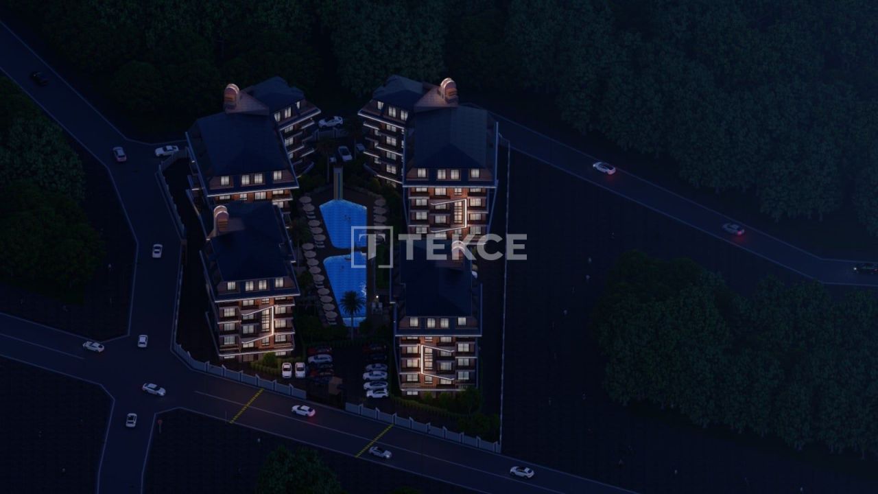 Апартаменты в Алании, Турция, 49 м² - фото 11