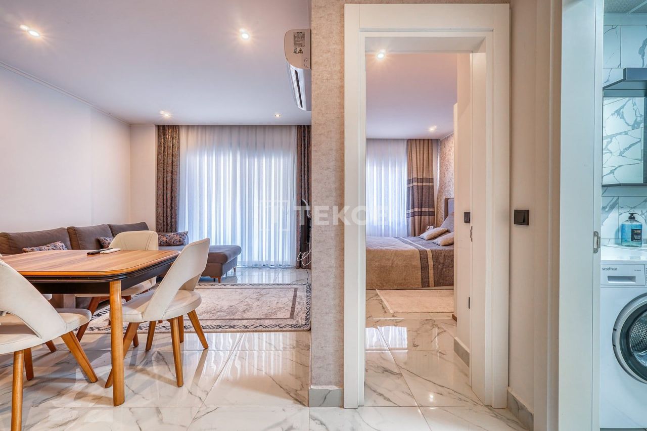 Апартаменты в Алании, Турция, 56 м² - фото 11