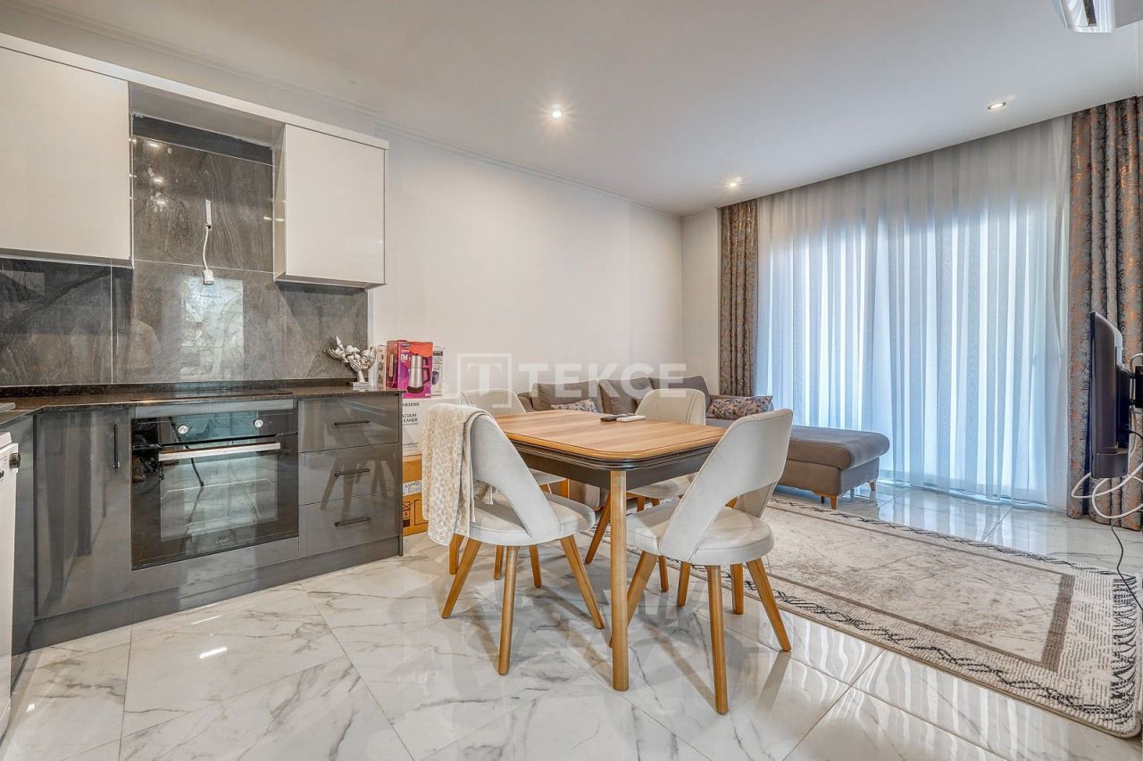 Апартаменты в Алании, Турция, 56 м² - фото 12