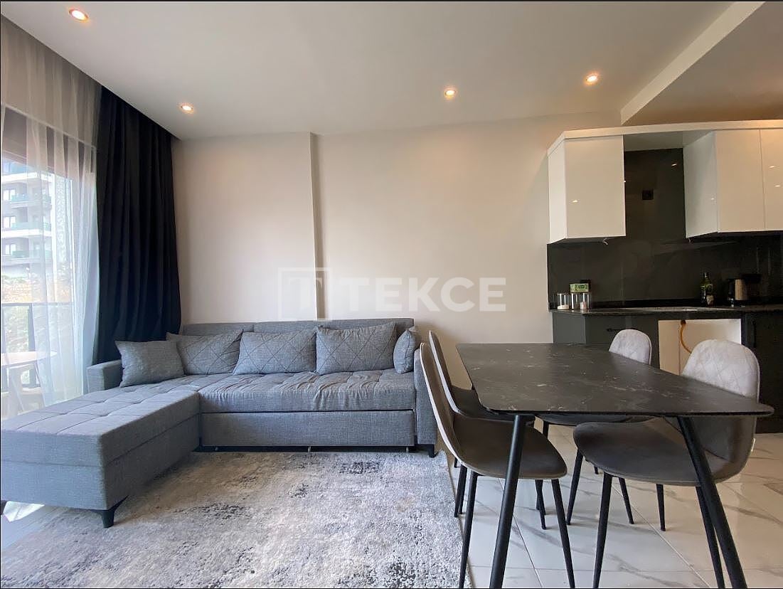 Апартаменты в Алании, Турция, 55 м² - фото 13