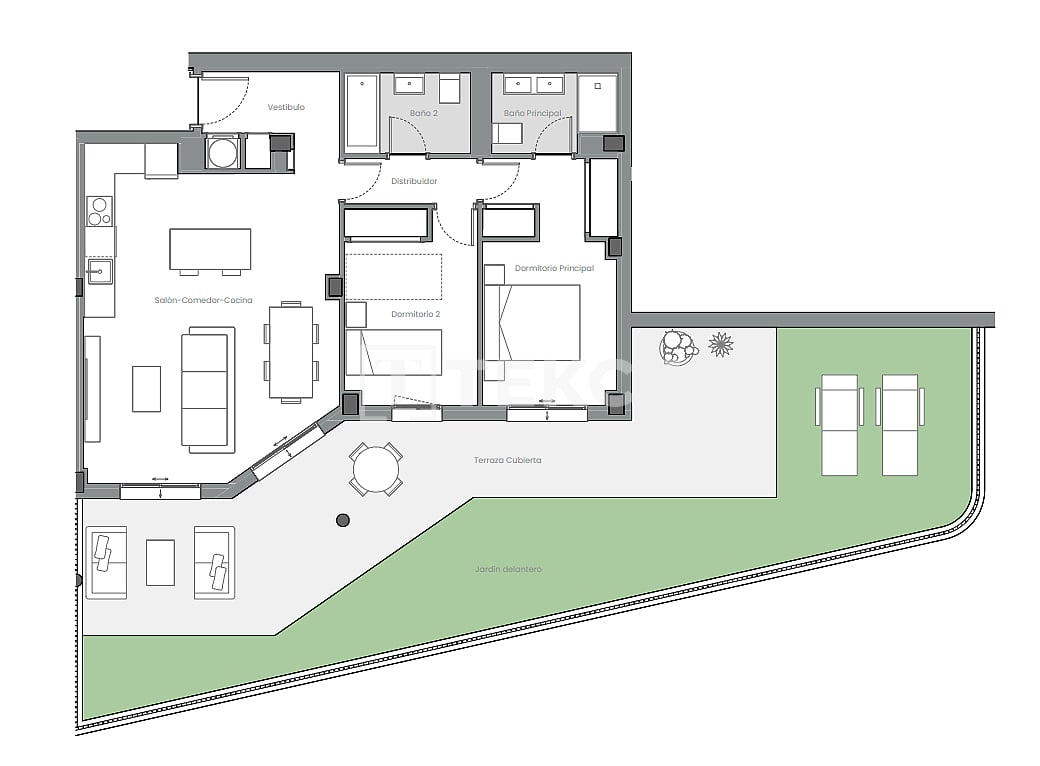 Апартаменты в Эстепоне, Испания, 102 м² - фото 15