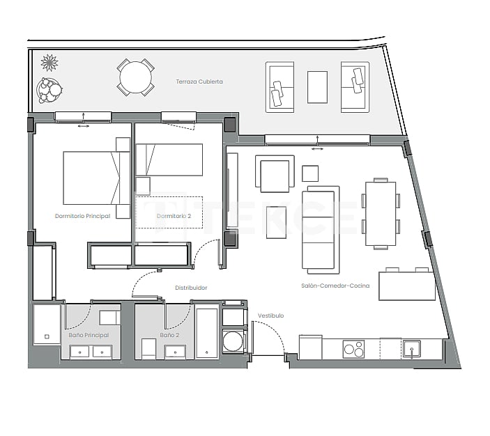 Апартаменты в Эстепоне, Испания, 102 м² - фото 16
