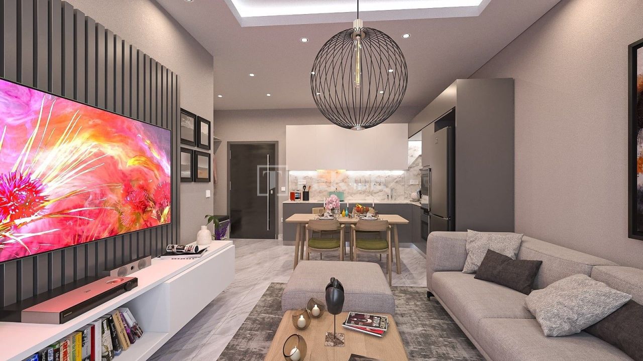 Апартаменты в Алании, Турция, 49 м² - фото 16