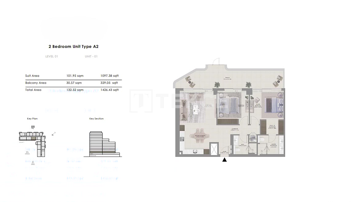 Апартаменты Мина Рашид, ОАЭ, 225 м² - фото 16
