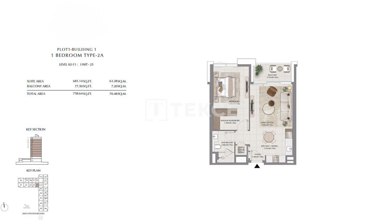 Апартаменты Экспо Сити, ОАЭ, 112 м² - фото 16