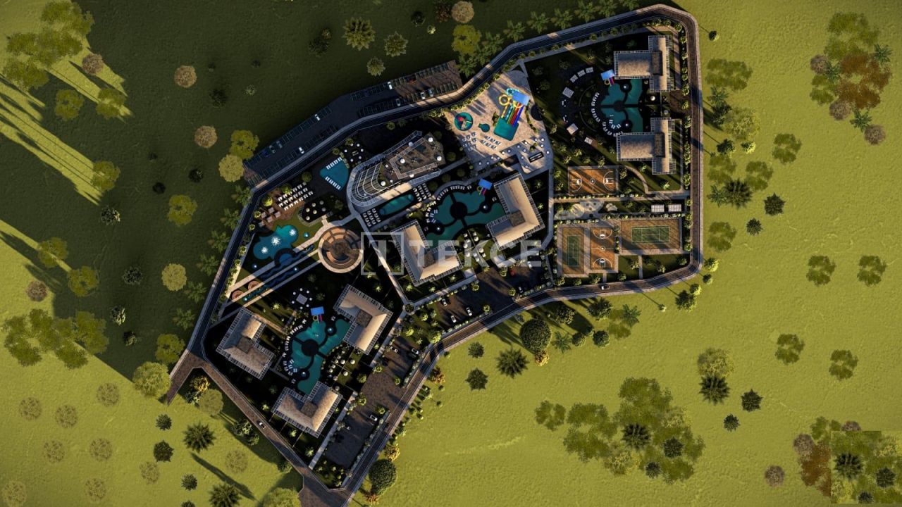 Апартаменты в Алании, Турция, 50 м² - фото 17