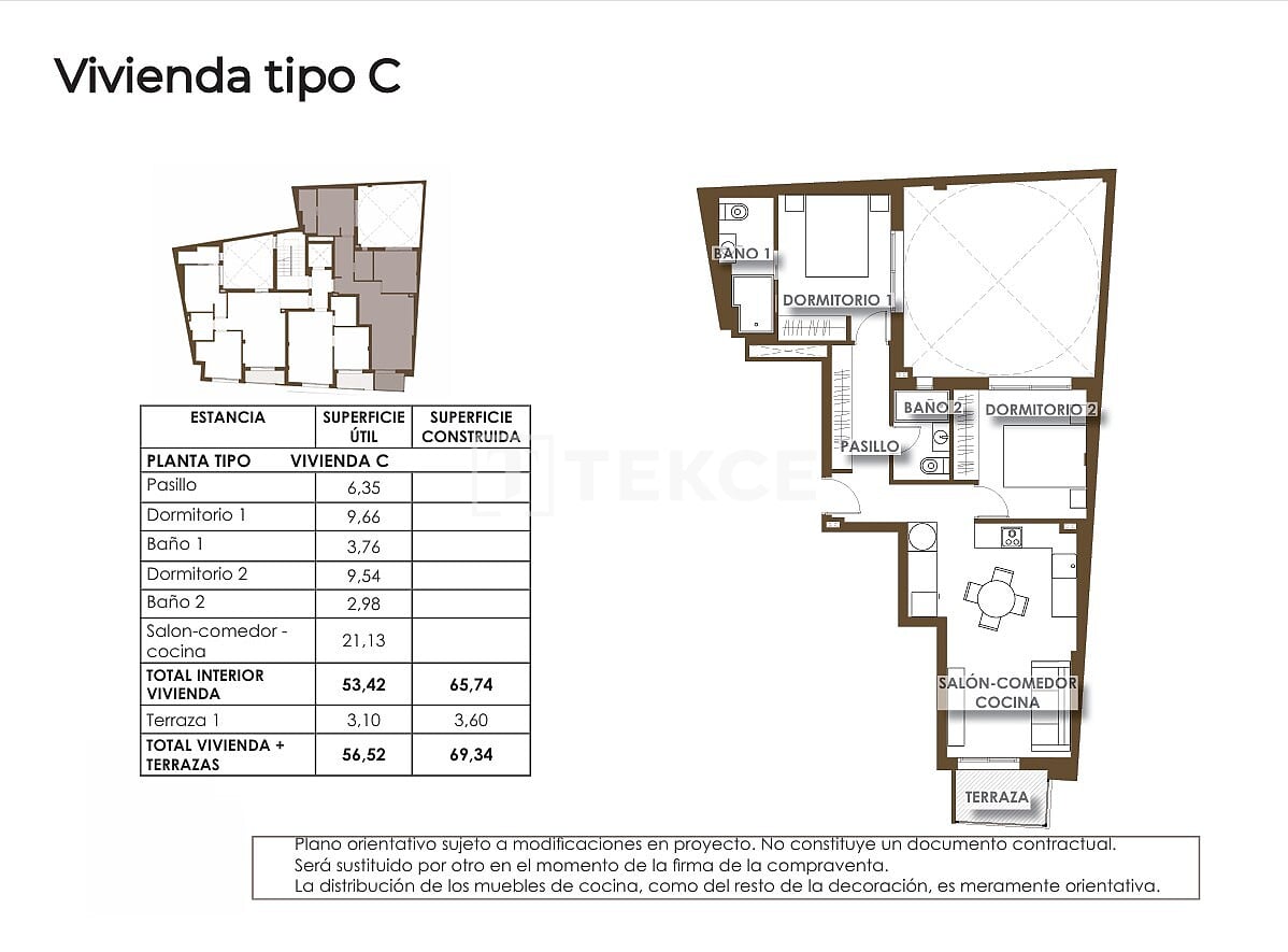 Апартаменты в Торревьехе, Испания, 106 м² - фото 17