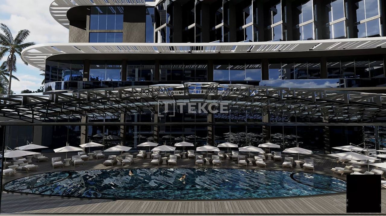 Апартаменты в Алании, Турция, 50 м² - фото 18