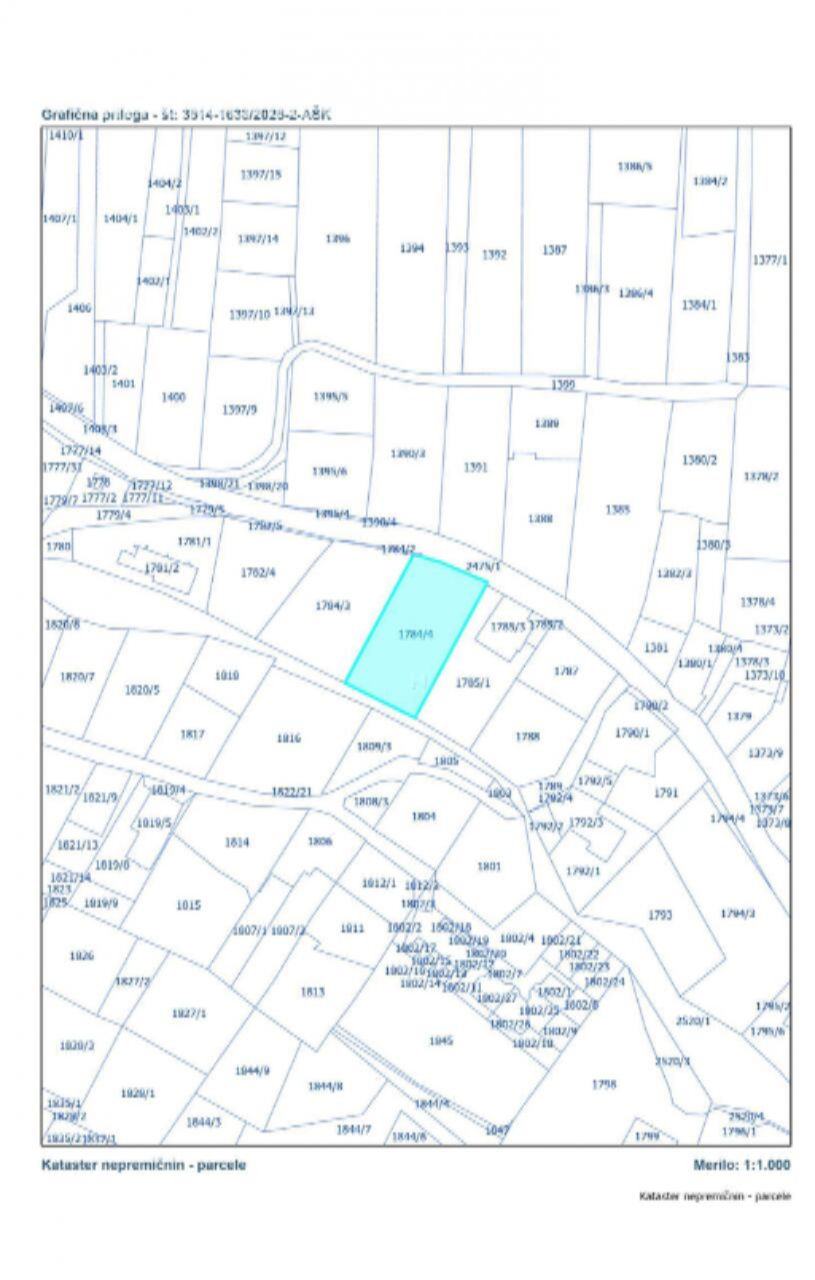 Земля в Любляне, Словения, 750 м² - фото 1