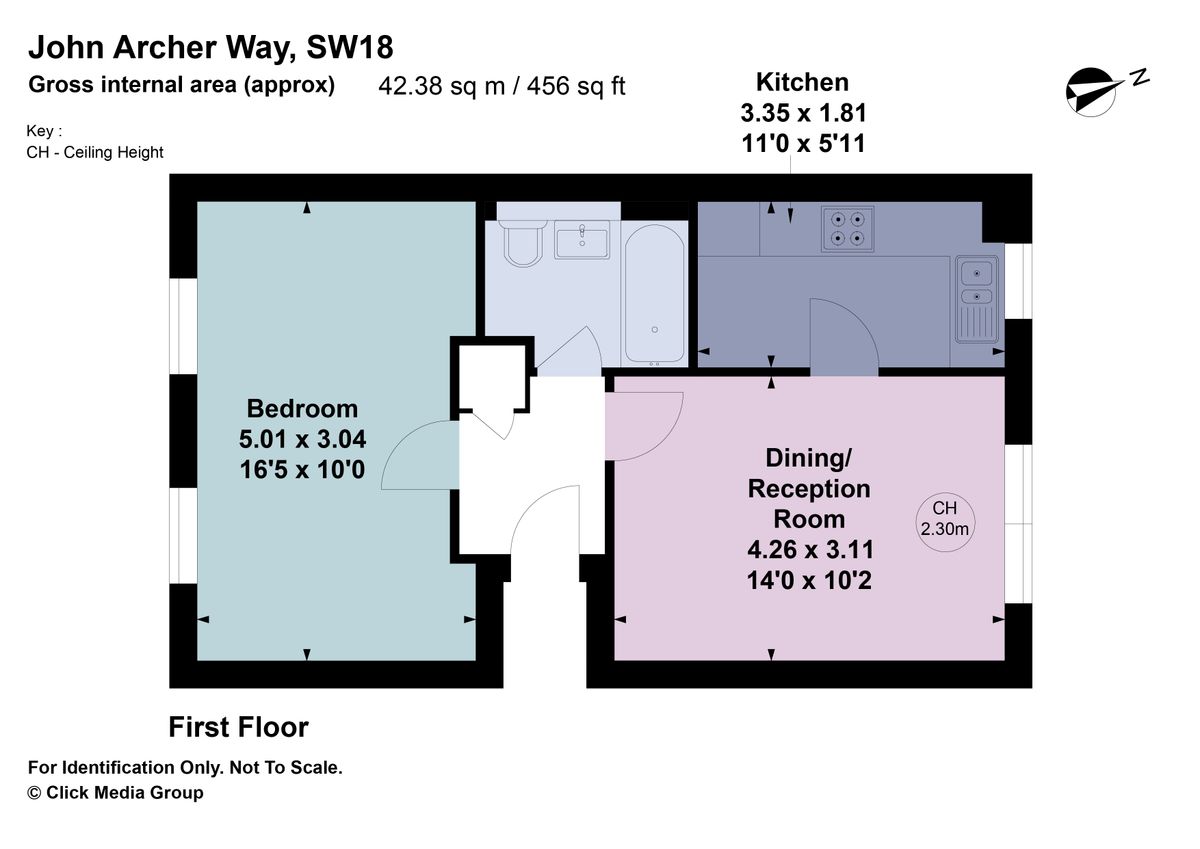 Квартира в Лондоне, Великобритания, 42 м² - фото 9