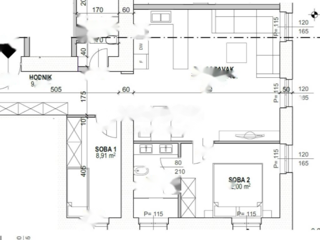 Квартира в Опатии, Хорватия, 69 м² - фото 13