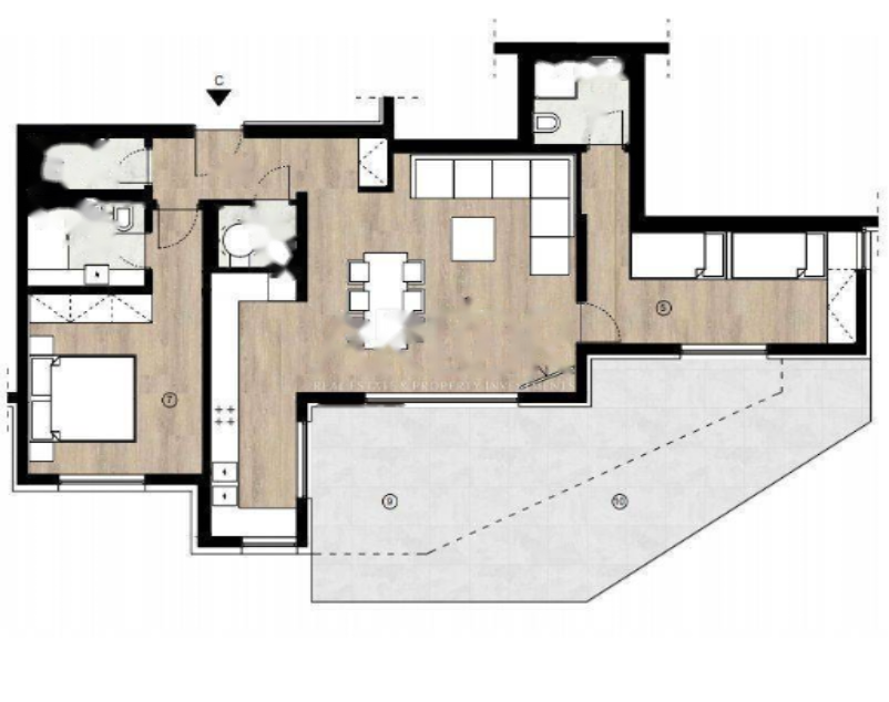 Квартира в Опатии, Хорватия, 101 м² - фото 14