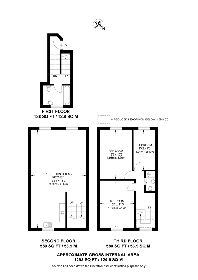 Квартира в Лондоне, Великобритания, 121 м² - фото 16