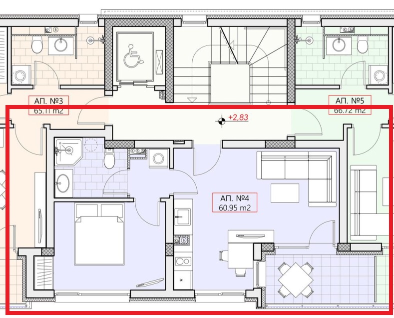 Квартира в Святом Власе, Болгария, 61 м² - фото 2