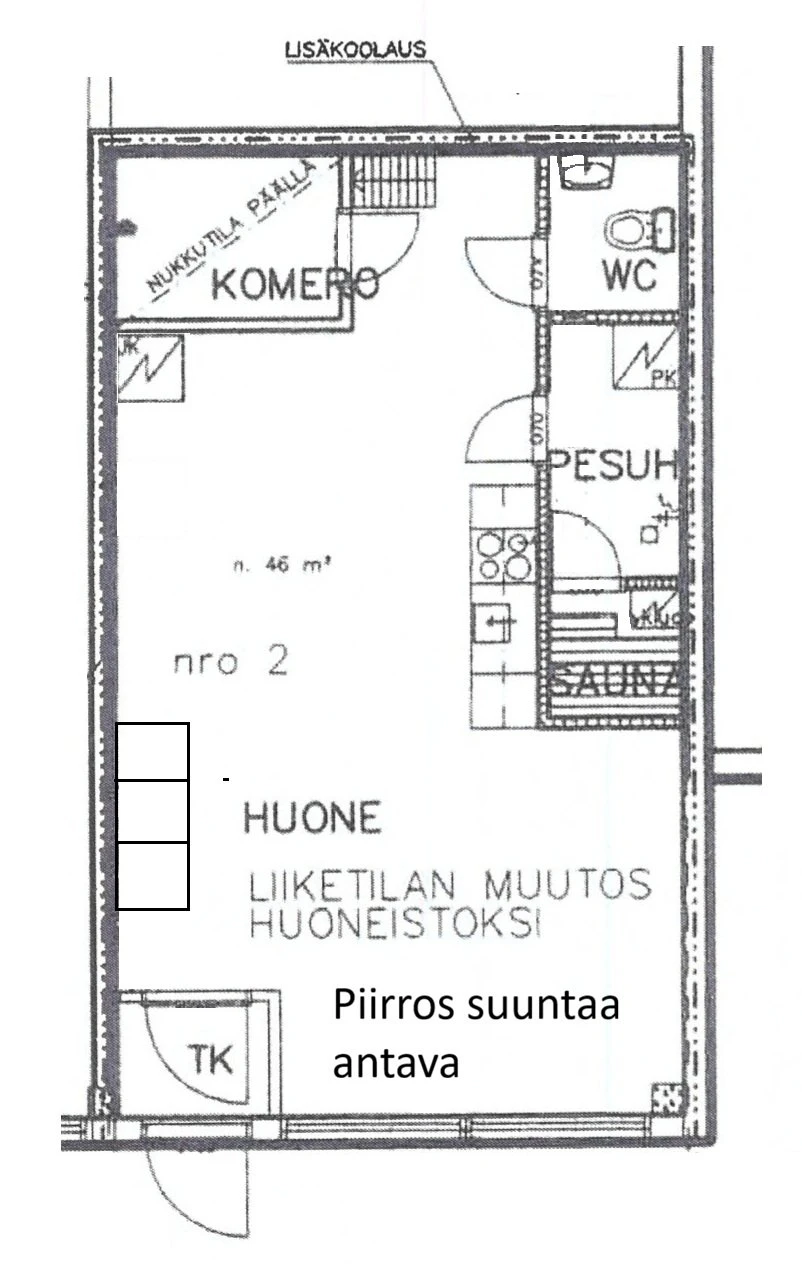 Таунхаус в Йоэнсуу, Финляндия, 44.5 м² - фото 2
