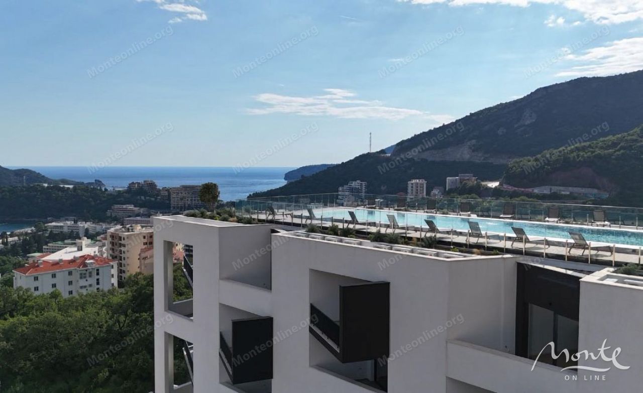 Апартаменты в Бечичи, Черногория, 54 м² - фото 13