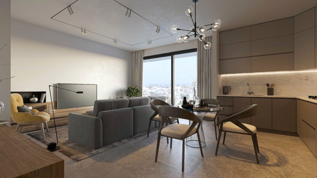 Апартаменты в Фамагусте, Кипр, 95.2 м² - фото 1