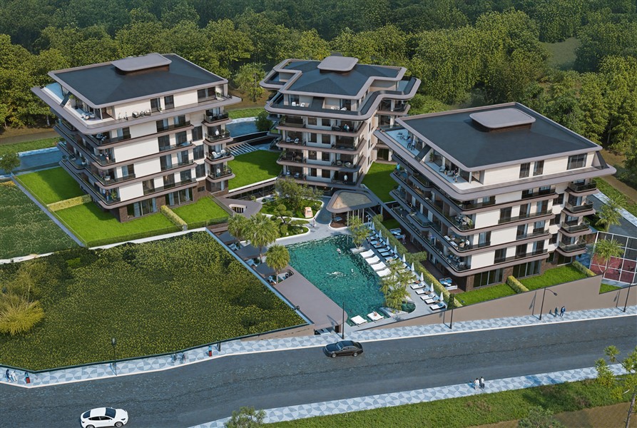 Квартира в Кестеле, Турция, 56 м² - фото 1