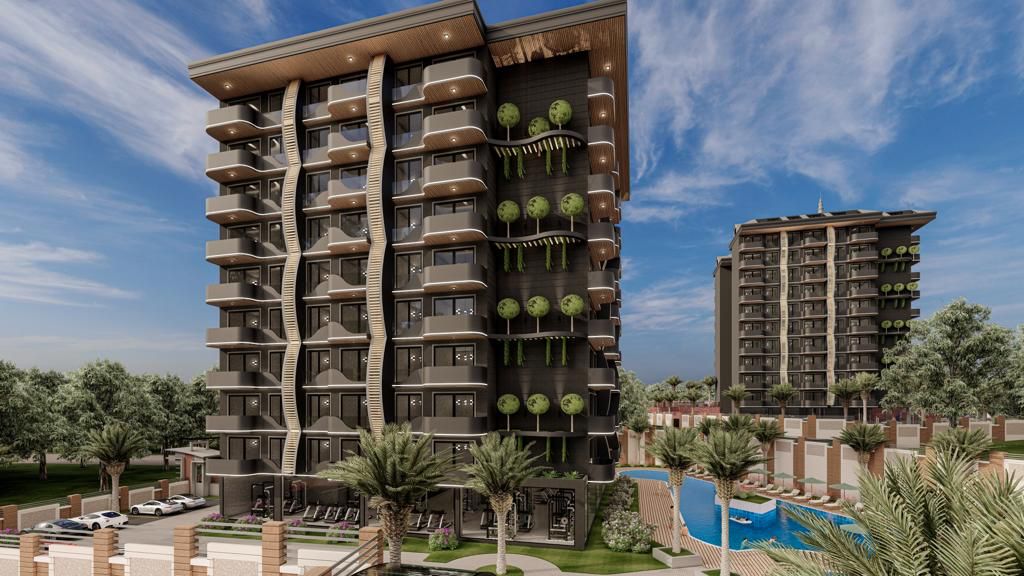 Квартира в Авсалларе, Турция, 56 м² - фото 2