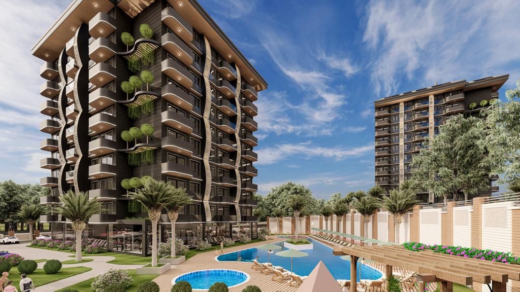 Квартира в Авсалларе, Турция, 56 м² - фото 4