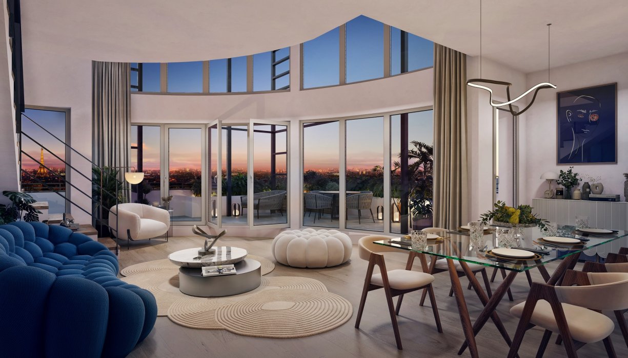 Студия в Иль-де-Франс, Франция, 41 м² - фото 8