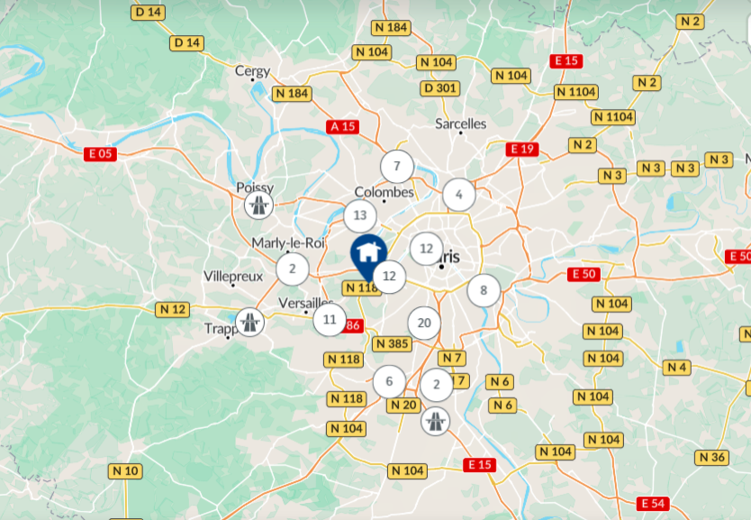 Студия в Иль-де-Франс, Франция, 41 м² - фото 10