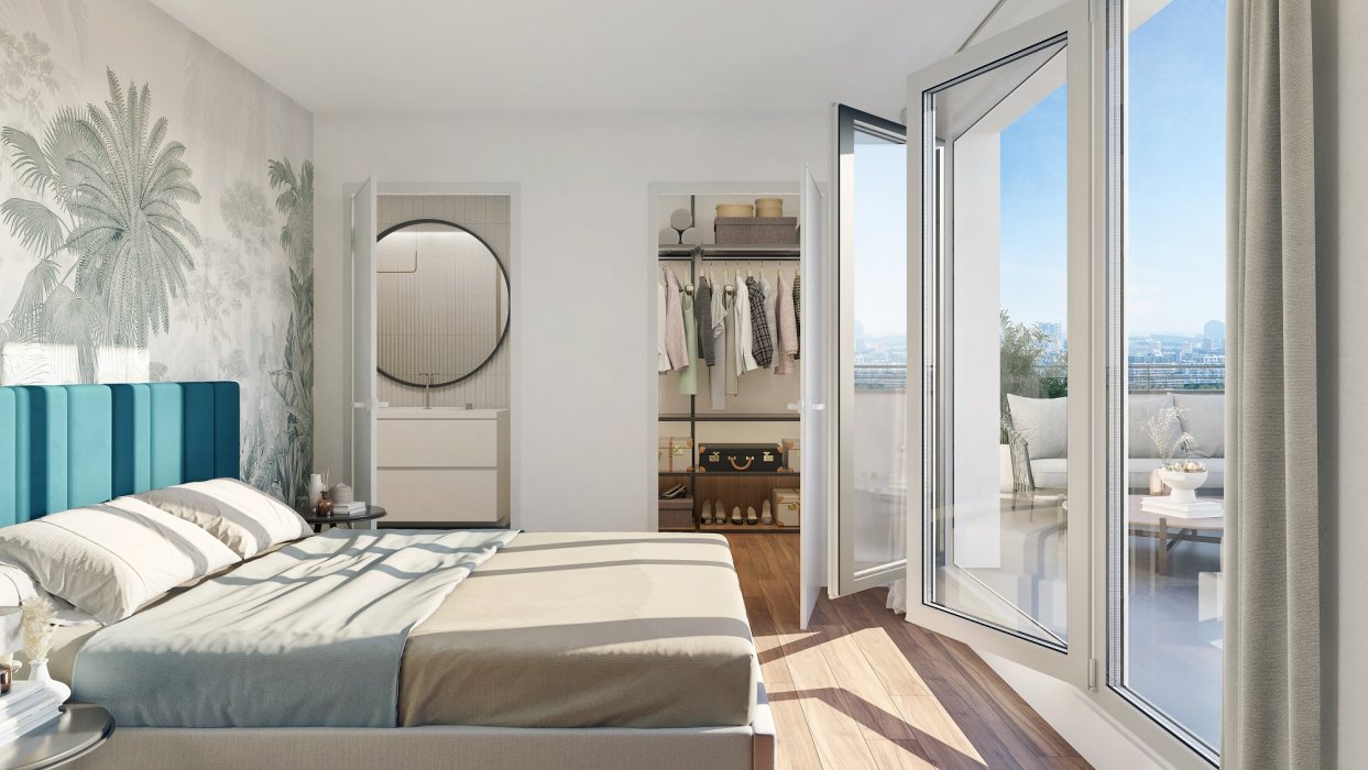 Студия в Иль-де-Франс, Франция, 41 м² - фото 9