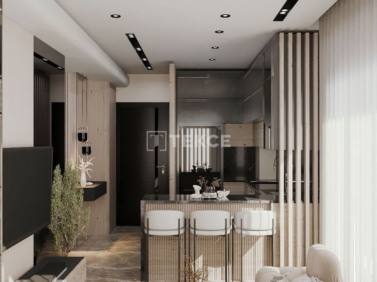 Апартаменты в Анталии, Турция, 80 м² - фото 12