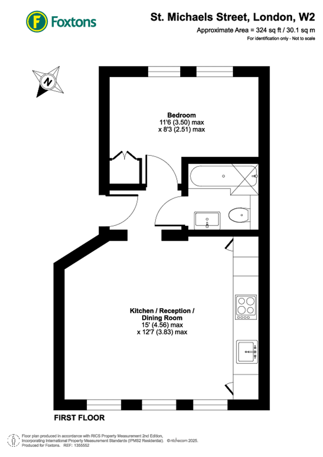 Квартира в Лондоне, Великобритания, 30 м² - фото 6