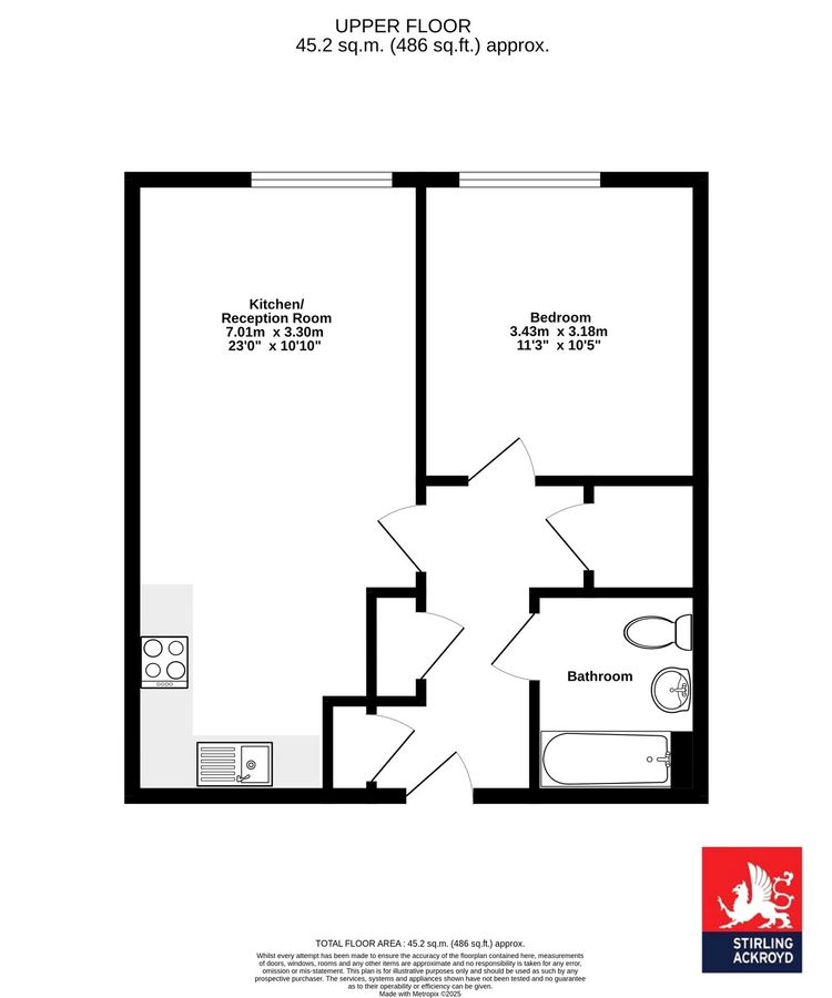 Квартира в Лондоне, Великобритания, 45 м² - фото 6