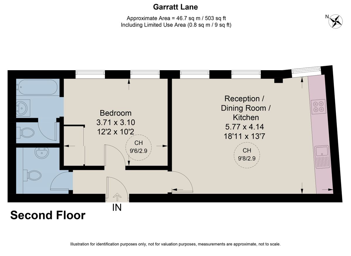Квартира в Лондоне, Великобритания, 47 м² - фото 8
