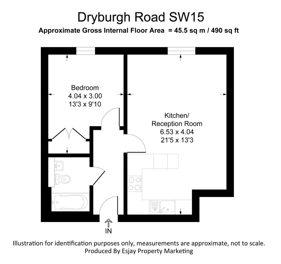 Квартира в Лондоне, Великобритания, 46 м² - фото 9