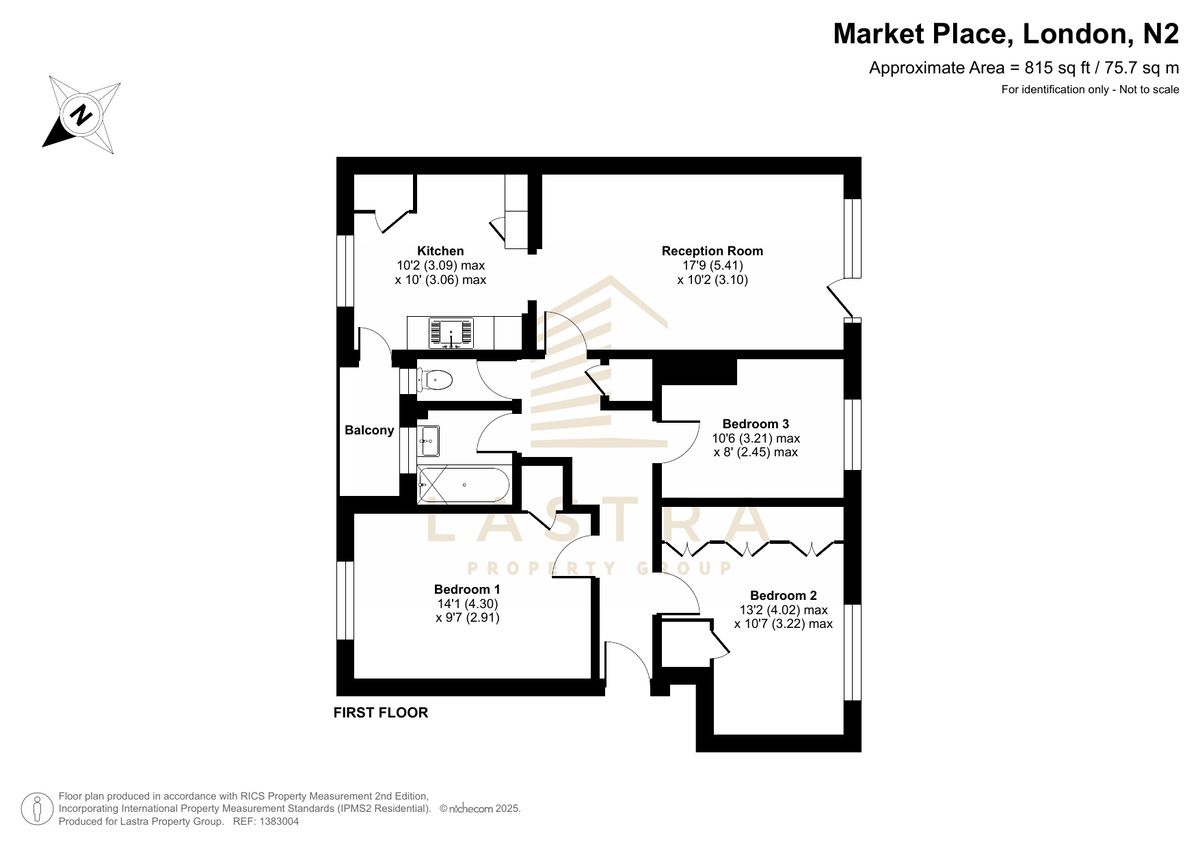 Квартира в Лондоне, Великобритания, 76 м² - фото 11