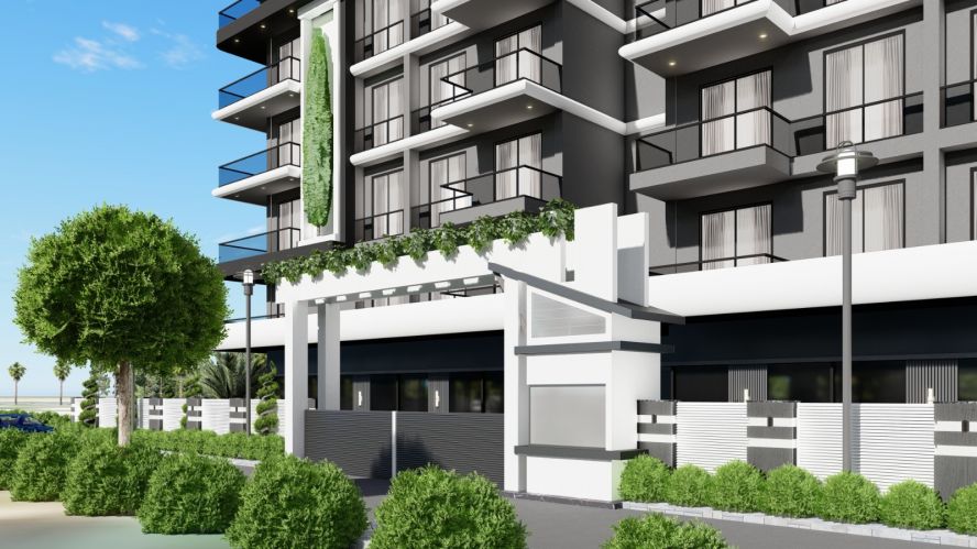 Апартаменты в Алании, Турция, 55 м² - фото 10